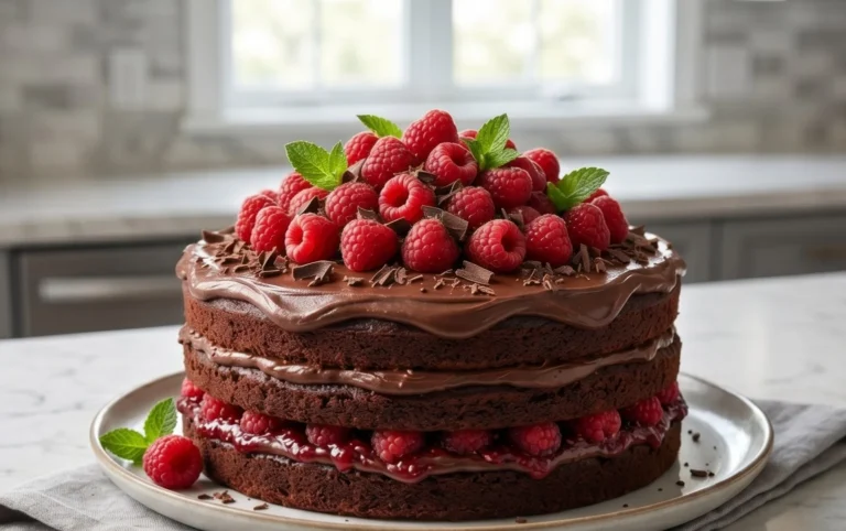 Chocolate Raspberry Cake