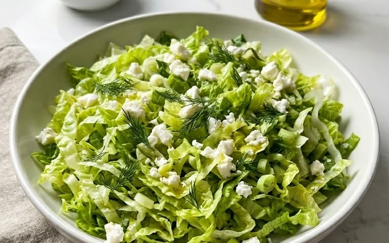 Maroulosalata (Greek Lettuce Salad)