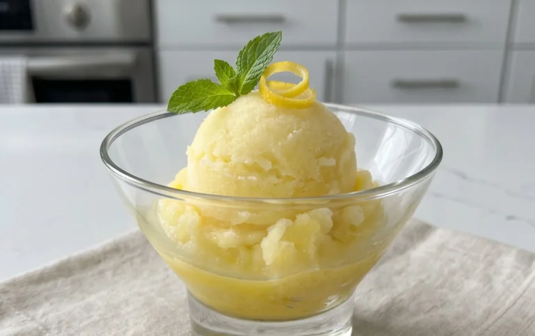 Lemon Sorbet