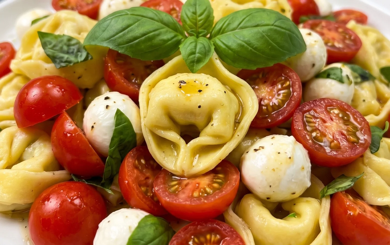 Tortellini Caprese Salad