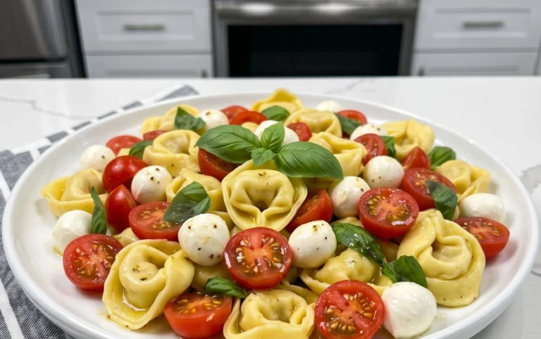 Tortellini Caprese Salad