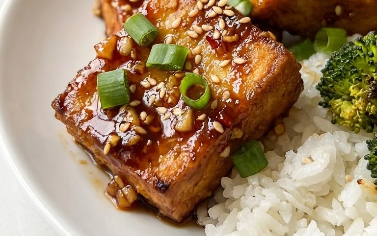Honey Garlic Tofu