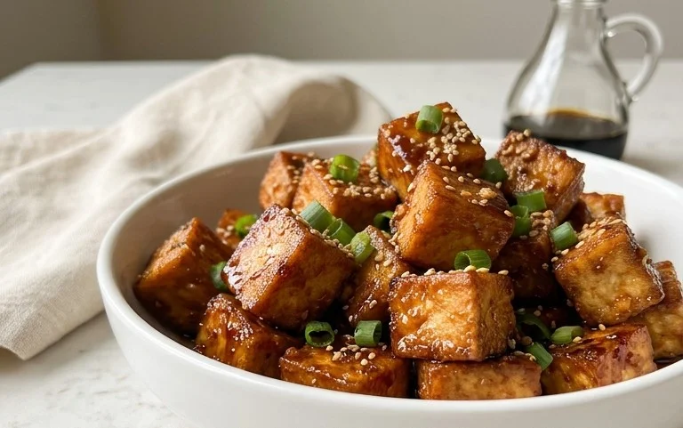 Honey Garlic Tofu