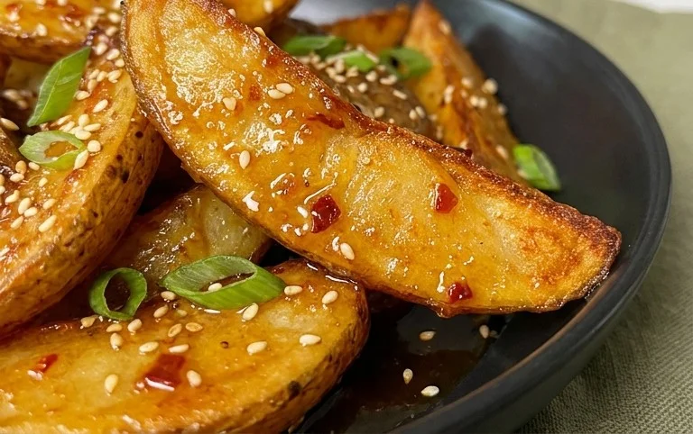 Crispy Honey Chilli Potatoes