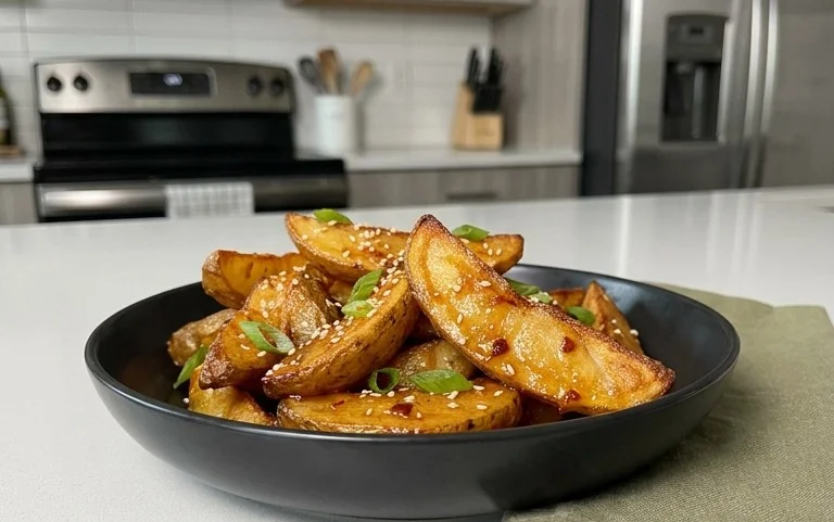 Crispy Honey Chilli Potatoes