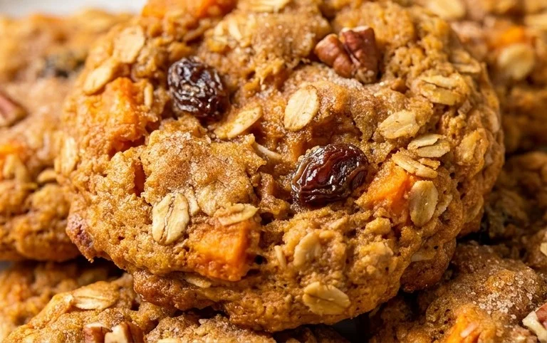 Sweet Potato Oatmeal Cookies