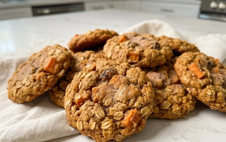 Sweet Potato Oatmeal Cookies