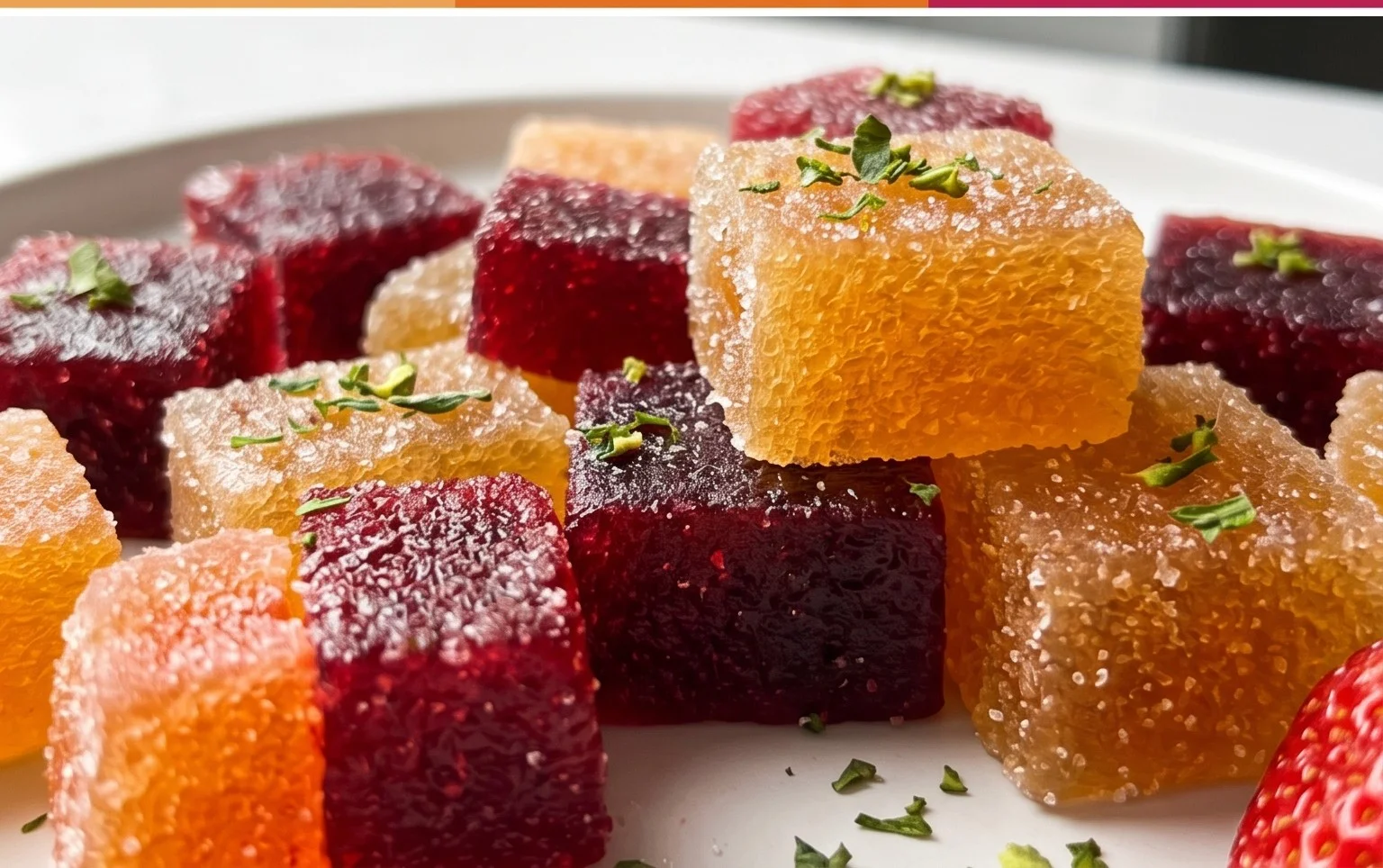 Homemade Pâtes de Fruits (no corn syrup)