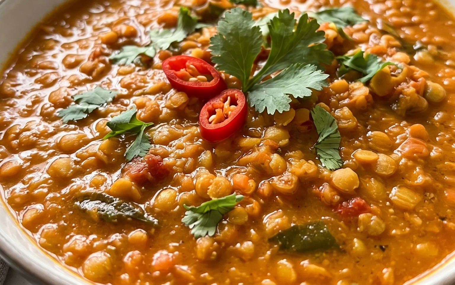 Spicy Red Lentil Curry