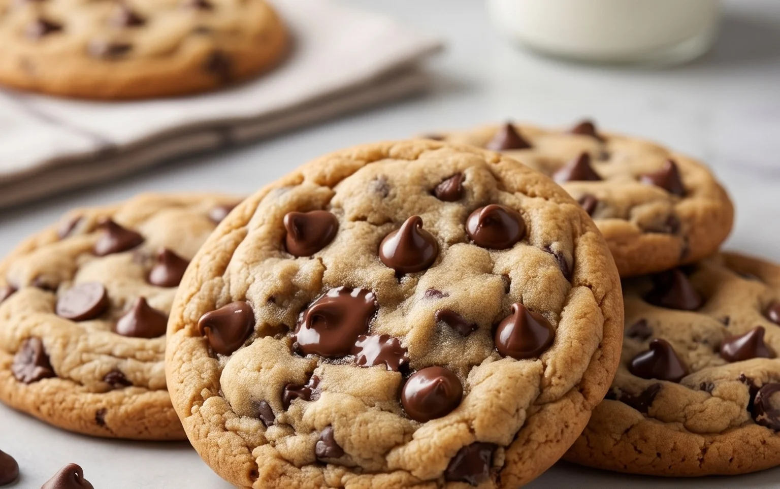 The Best Soft Chocolate Chip Cookies