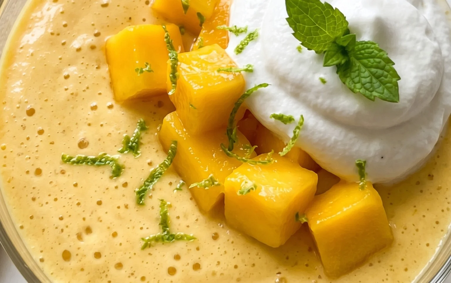 Vegan Mango Mousse