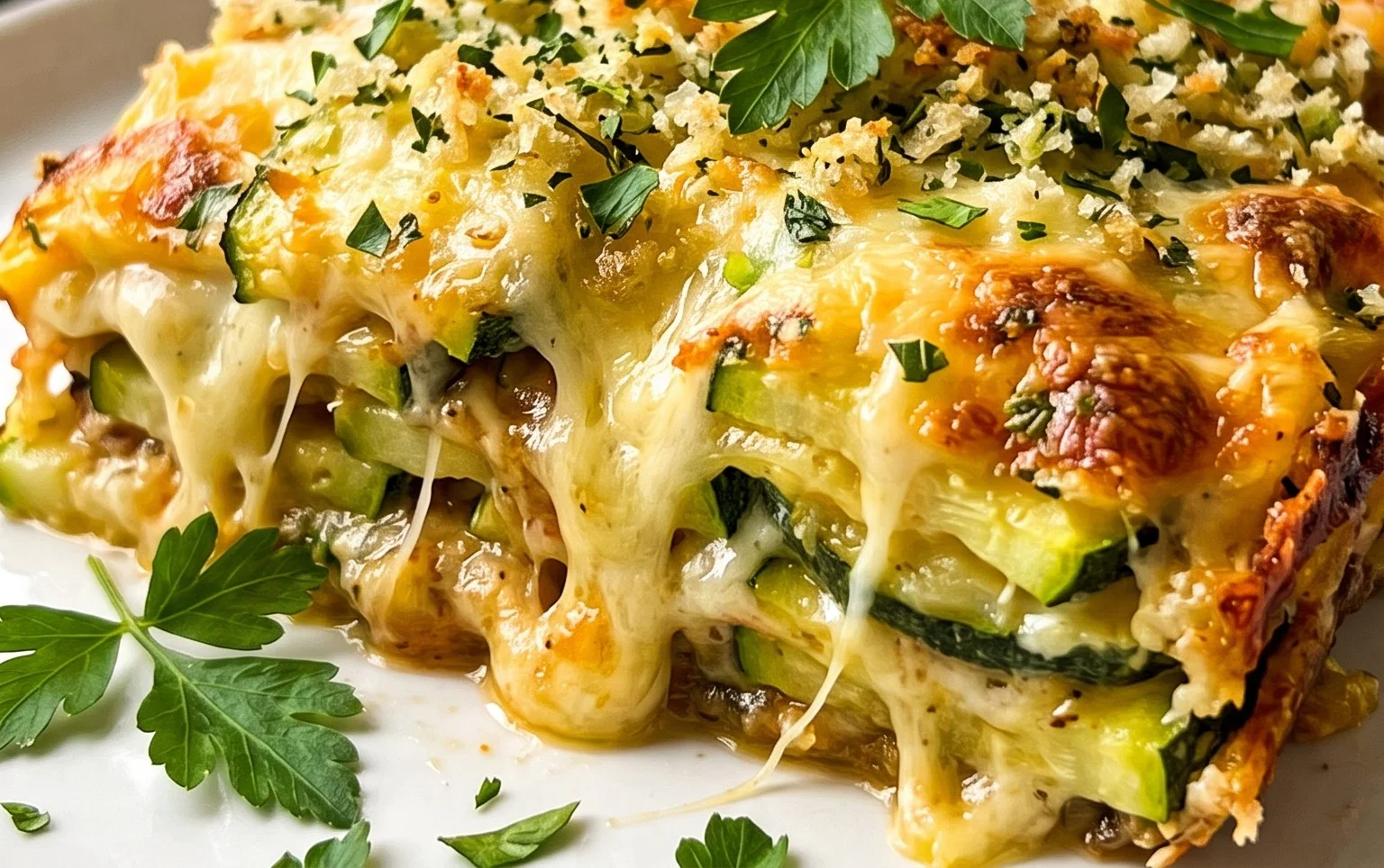Baked Zucchini and Cheese