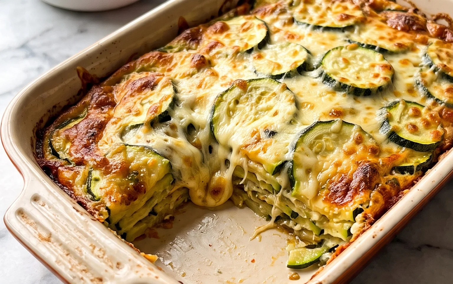 Baked Zucchini and Cheese