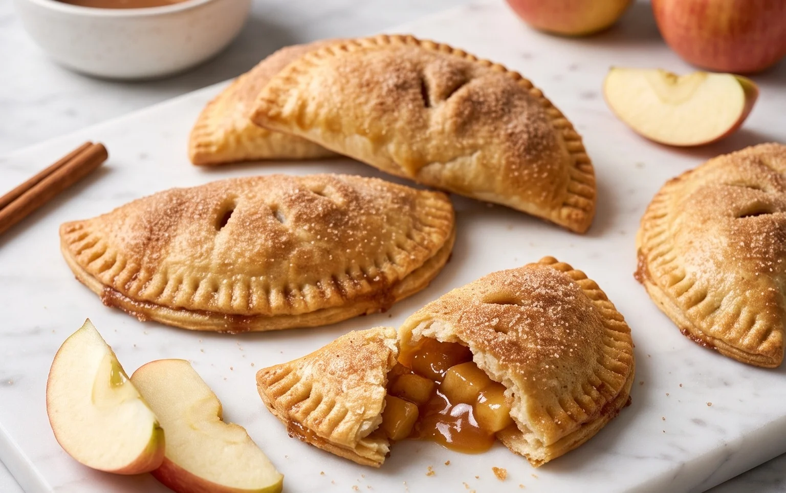 Caramel Apple Empanadas