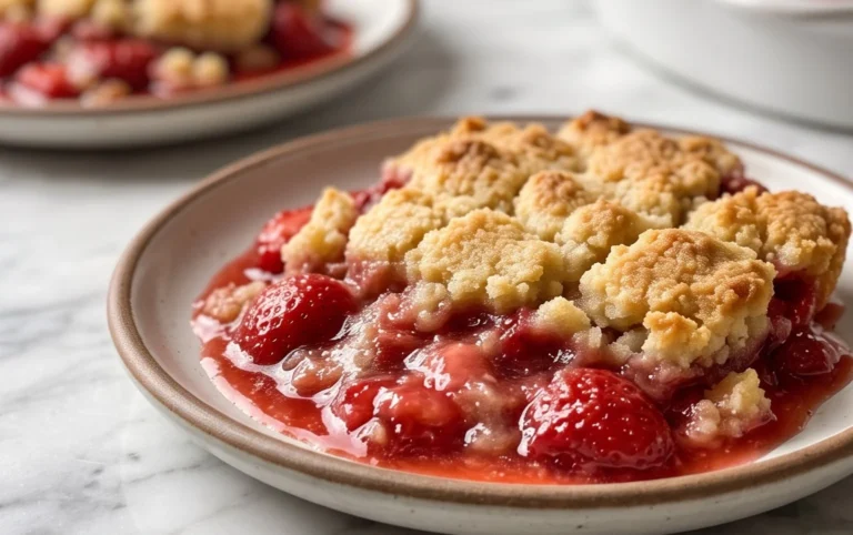 Strawberry Cobbler