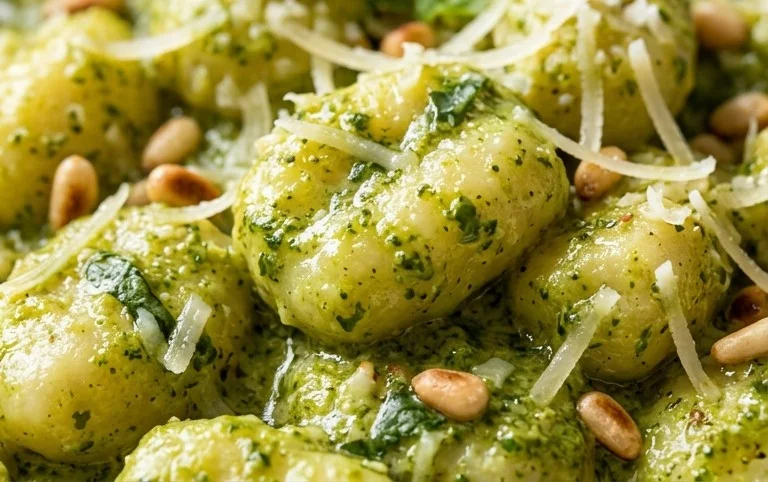 Creamy Pesto Gnocchi