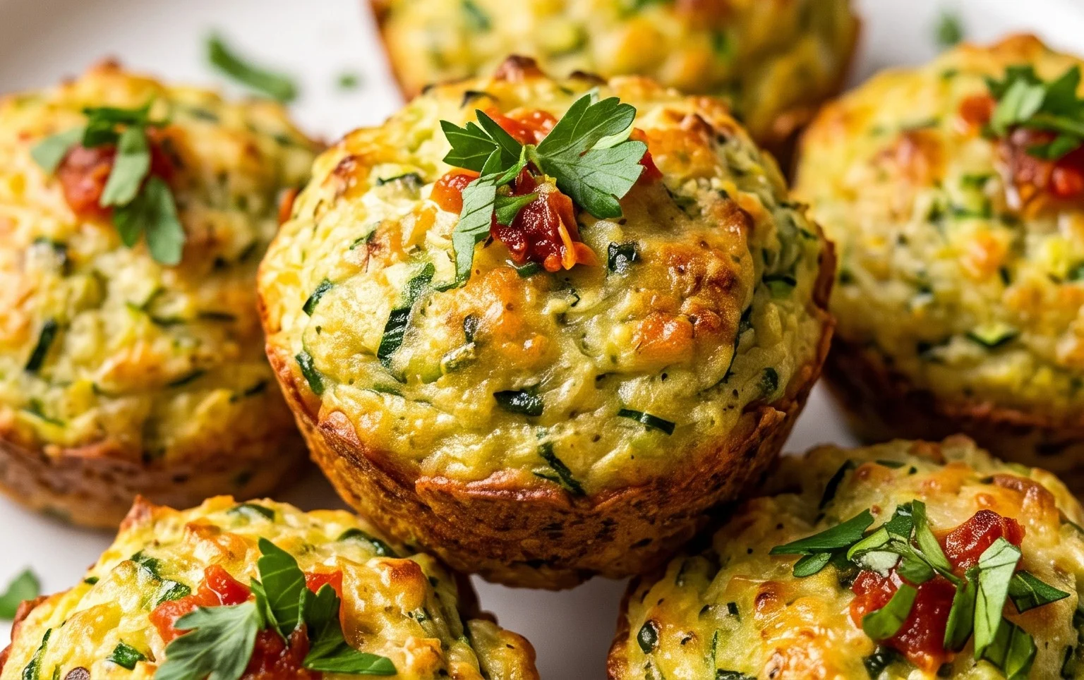 Zucchini Garlic Bites