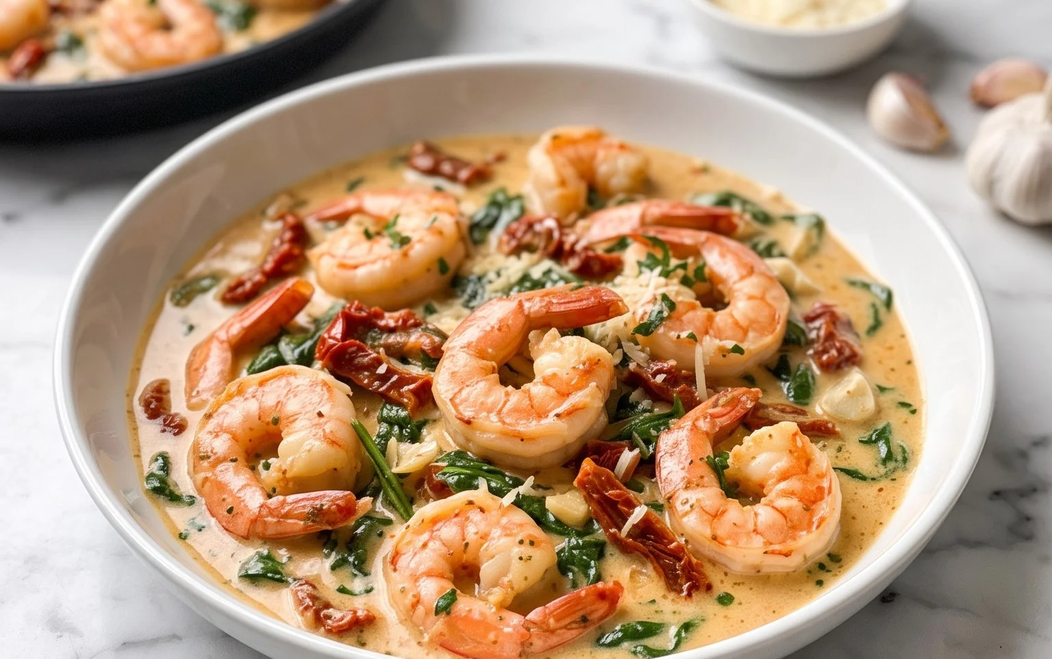 Tuscan Shrimp (One-Pan, 30-Minute Dinner)