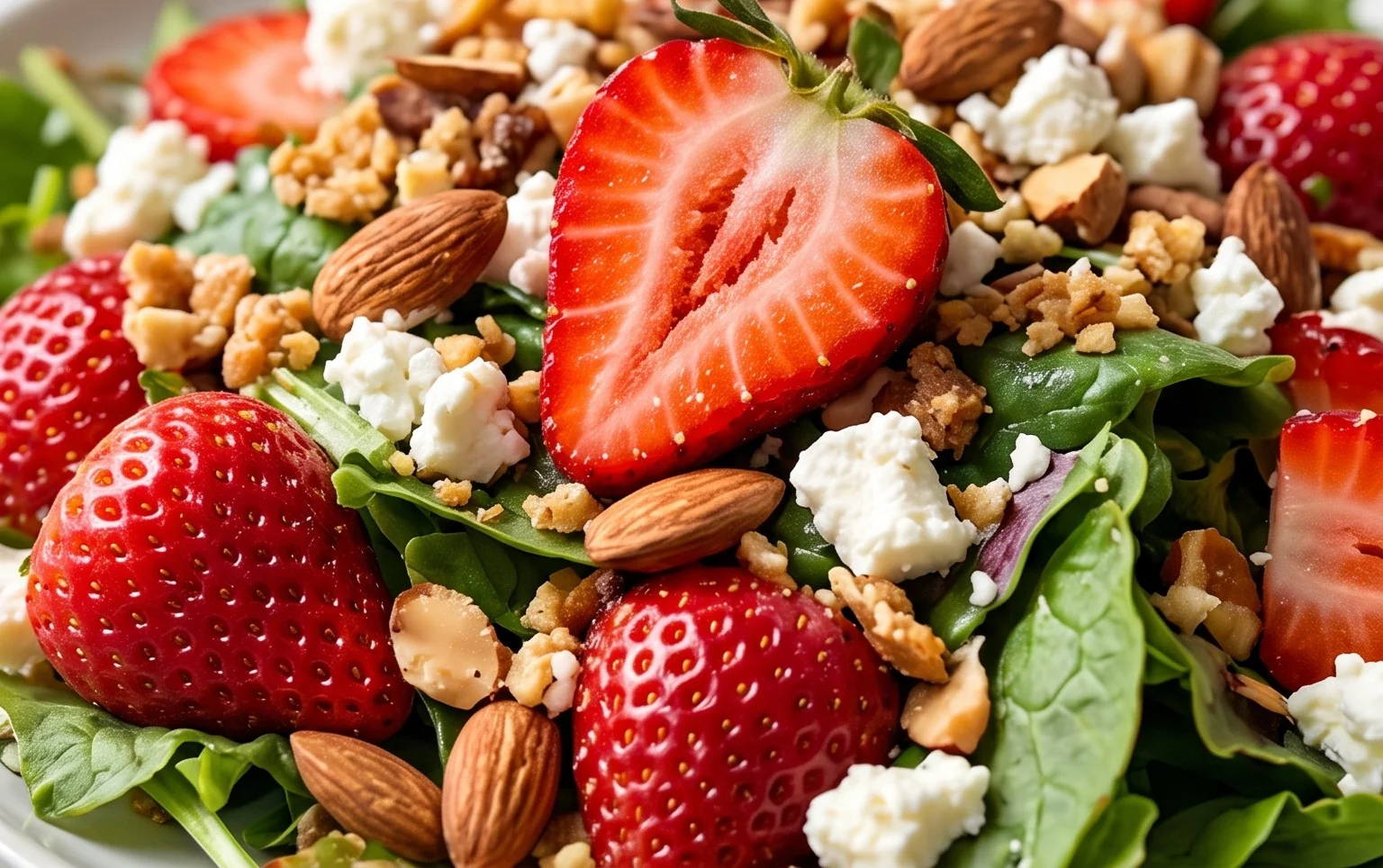 Strawberry Crunch Salad