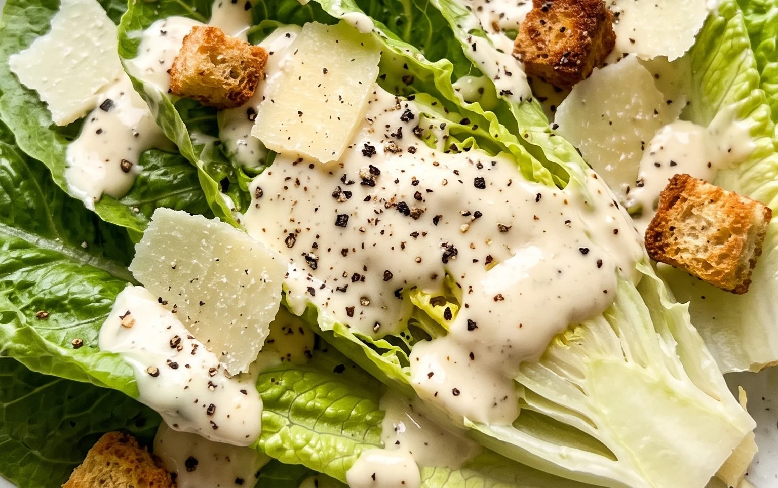 Caesar Salad Dressing (Classic, Creamy & 5 Minutes) 🥗