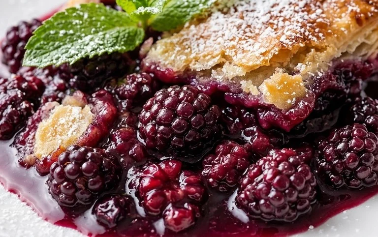 The Pioneer Women's Blackberry Cobbler