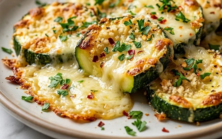 Baked Parmesan Zucchini
