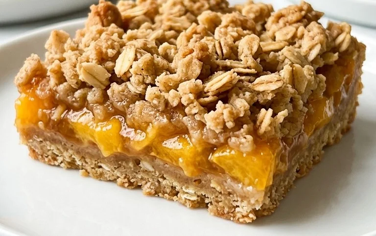 Fresh Peach Crum extractb Bars