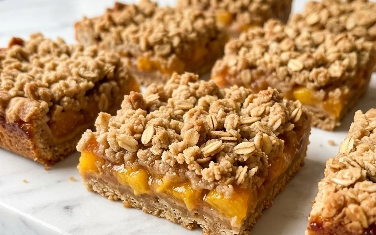 Fresh Peach Crum extractb Bars