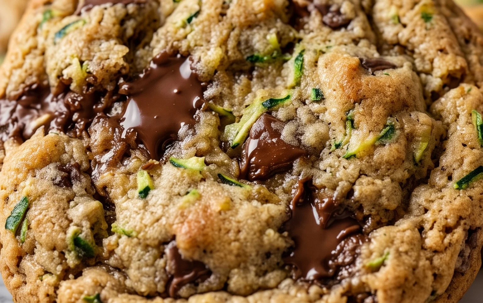 Zucchini Chocolate Chip Cookies