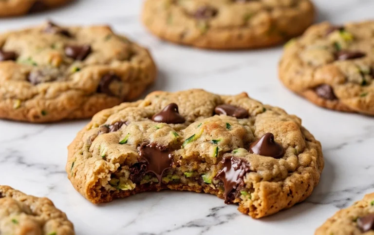 Zucchini Chocolate Chip Cookies