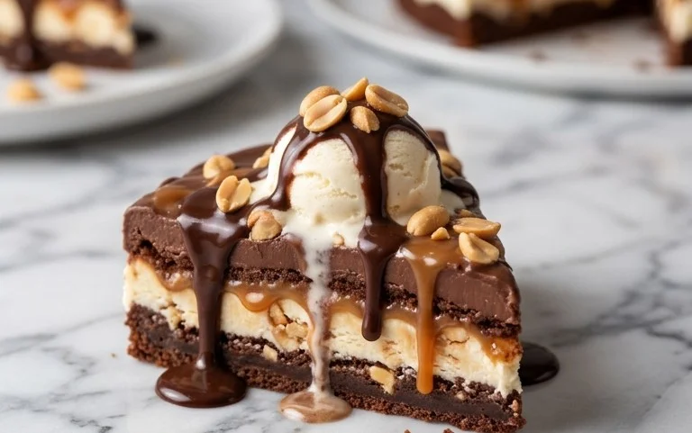 Buster Bar Ice Cream Dessert