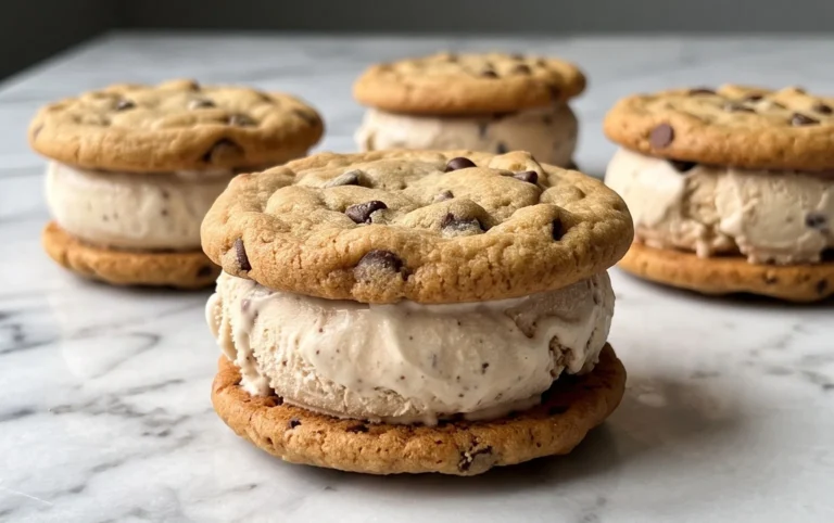 Cookie Ice Cream Sandwiches (Like a Chipwich!)