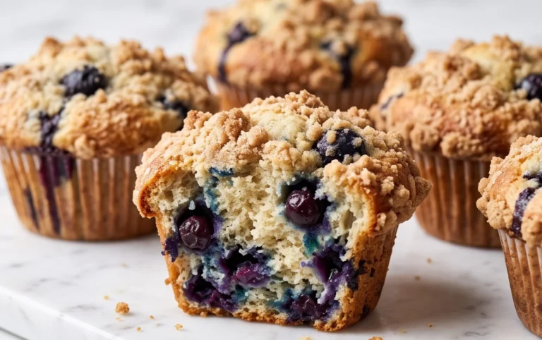 Homemade Blueberry Muffins