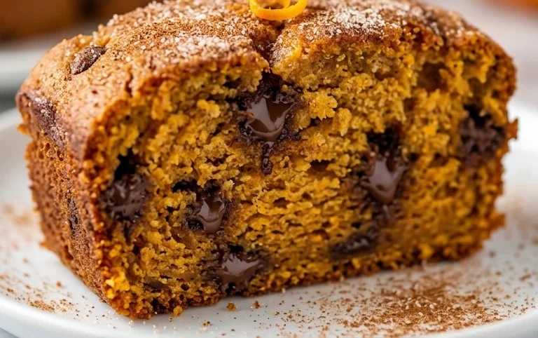 Pumpkin Chip Banana Bread